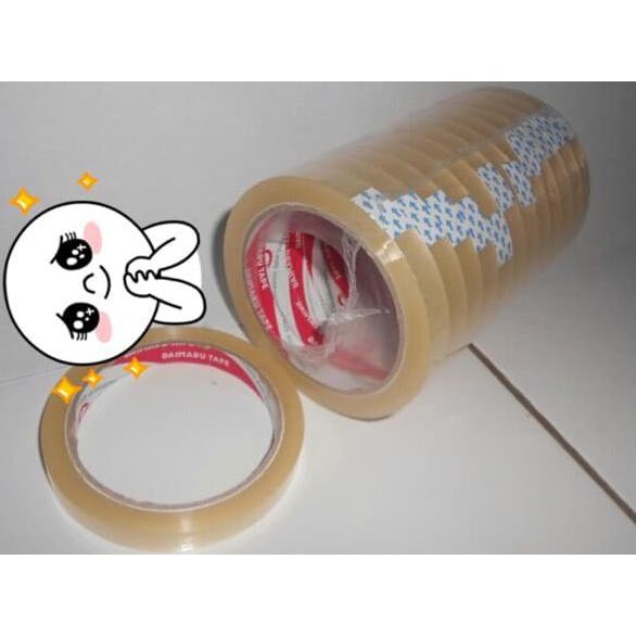 

HOT SALE|BEST SALLER ISOLASI DAIMARU 12 MM / 1/2 INCH 72 yard / isolasi murah daimaru