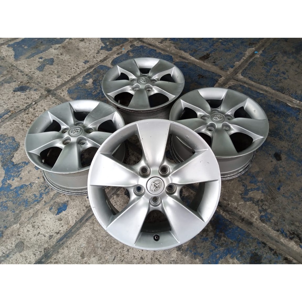 velg seken bekas rush ring 17x7 pcd 5x114 seken bekas murah berkualitas murah