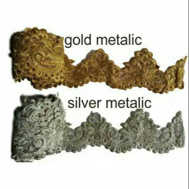 Renda bordir pinggiran kerancang