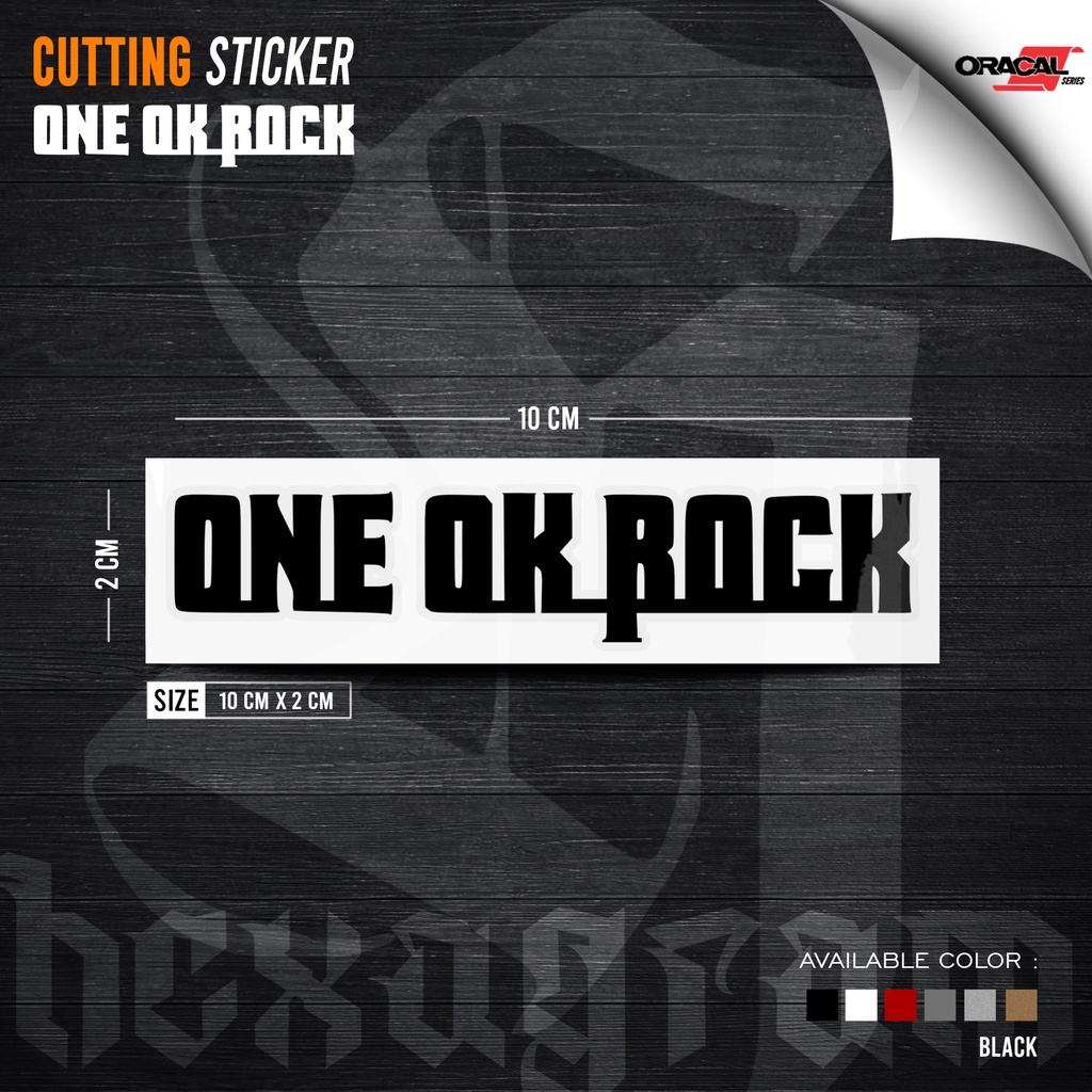 Cutting Sticker ONE OK ROCK | Stiker Cutting Band ONE OK ROCK | ONE OK ROCK