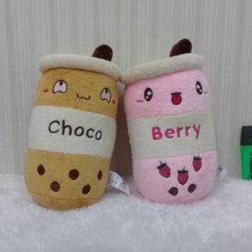 Boneka Boba Bubble Tea 09&quot;/20cm/Boneka milk tea/boneka Minuman boba