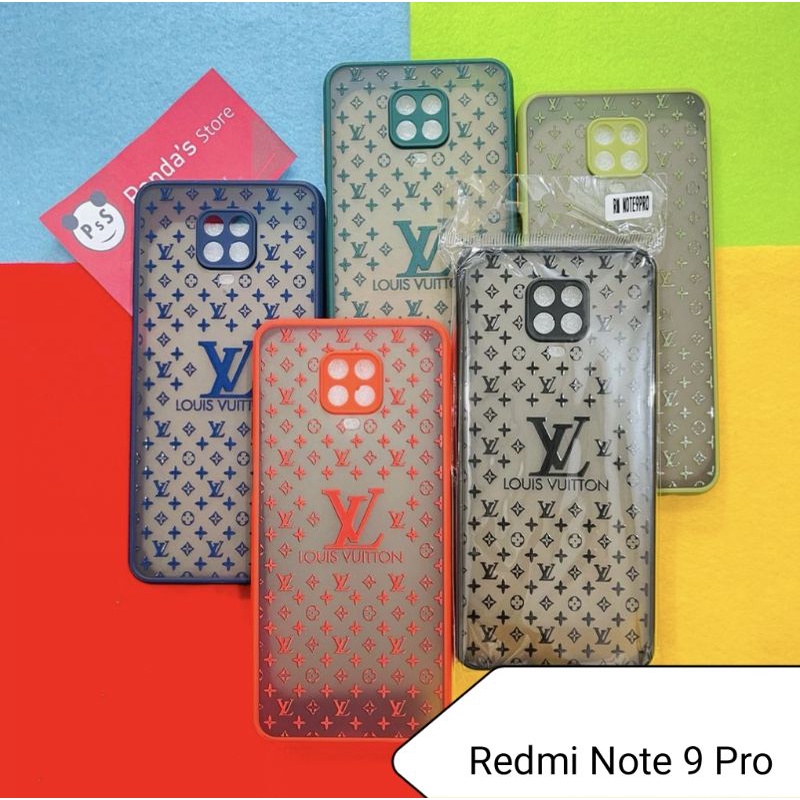 Case Redmi Note 9 Pro My choice LV LOUIS VUITTON + Ring Kamera / Pelindung Kamera (PsS)