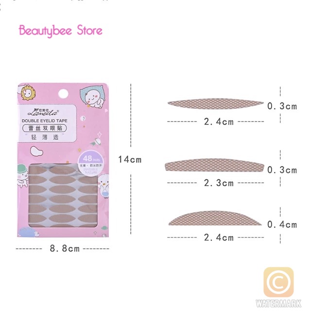 SKOT MATA JARING INVISIBLE / EYELID TAPE LAMEILA A881