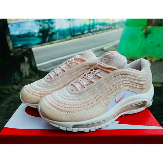 Nike Air Max 97 “Pink Snakeskin” Premium BNIB / Sepatu Nike / Sneakers Pria Dan Wanita