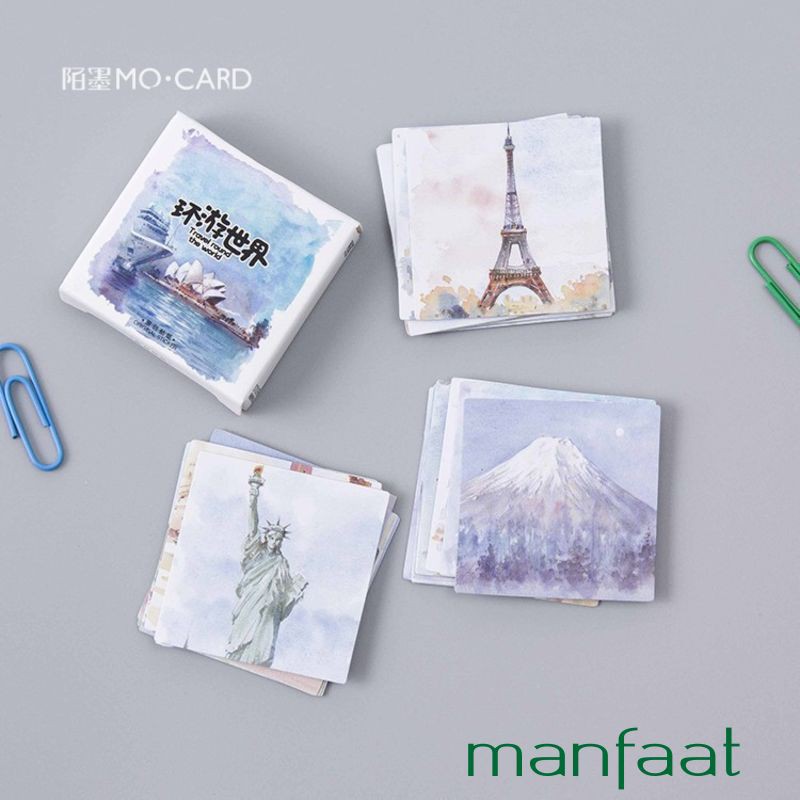 

Terlaris Mo.Card Set Stickers DIY Diary Planner Notebook Scrapbook Stickers Cute Stationery Elegan