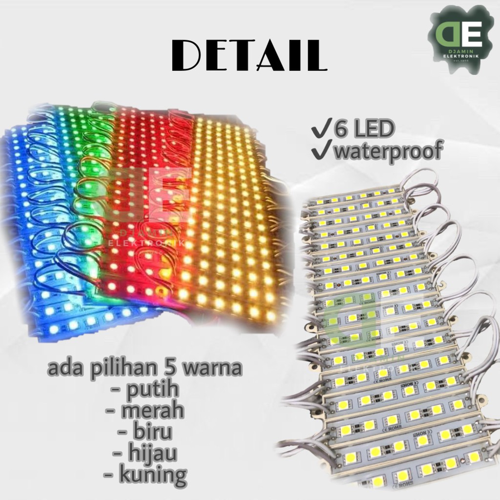 Lampu LED Strip Waterproof - tahan air - Aksesoris Lampu - SMD 5050