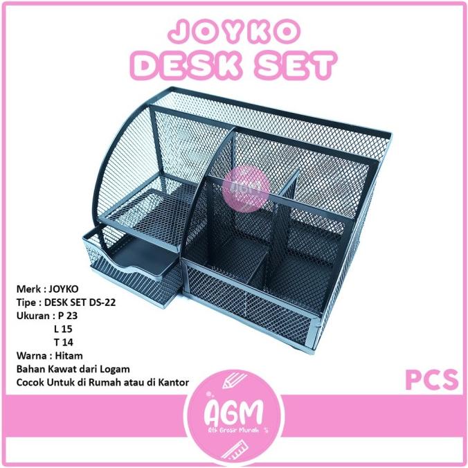

BISA COD TEMPAT ALAT TULIS MERK JOYKO DESK SET TIPE DS-22 HITAM [ PER PCS ]/TEMPAT PENSIL AESTHETIC/TEMPAT PENSIL ANAK PEREMPUAN/TEMPAT PENSIL LUCU/TEMPAT PENSIL 3D/TEMPAT PENSIL TRANSPARAN/TEMPAT PENSIL LUCU/TEMPAT PENSIL KOREA/TEMPAT PENSIL KAIN/TEMPAT