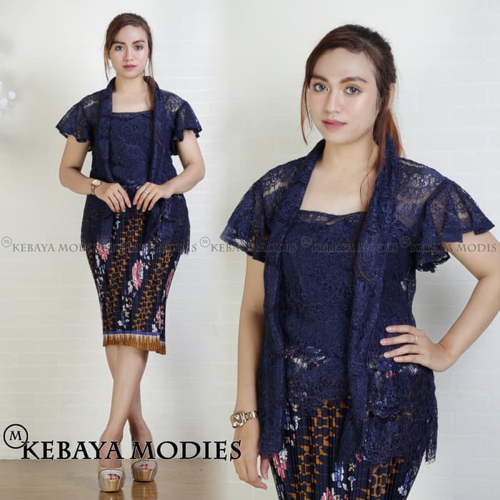 set kebaya brukat kutubaru modies berkualitas