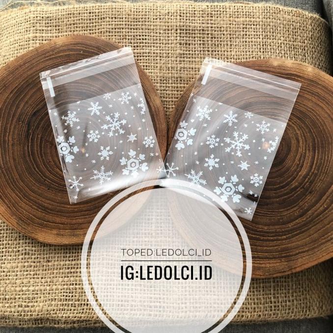 

PLASTIK COOKIES SNOWFLAKES TRANSPARAN UKURAN KECIL DAN BESAR 7X7 10x10 ledolci92 Ayo Beli