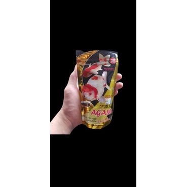 pelet ikan koki / makanan ikan koki / pelet AGARU 100 GRAMM TENGGELAM