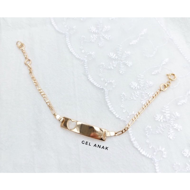 Gelang anak Titanium/gelang anak Xuping asli anti iritasi