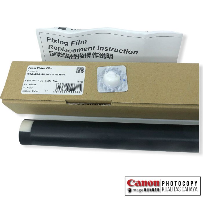 

Limited Fixing Film Mesin Fotokopi Canon Ir 4570/3045/3245 Oem Fg6-6039-Film