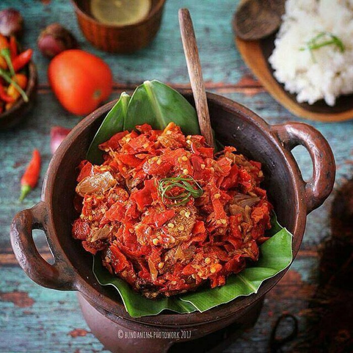 dendeng sapi balado 1kg hotmimi