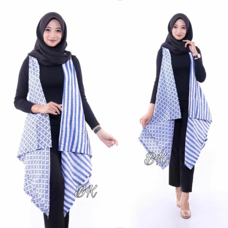 LONG VEST OUTER / OUTER TANPA LENGAN / CARDIGAN OUTER