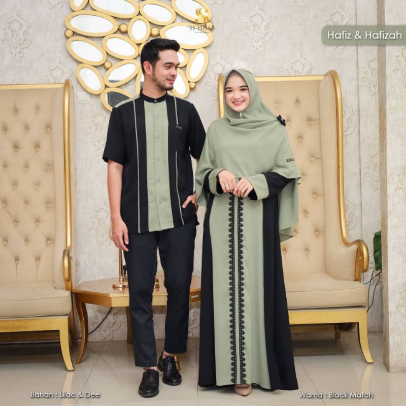 Couple Hafiz Hafizah by SS Hijab (READY STOK)