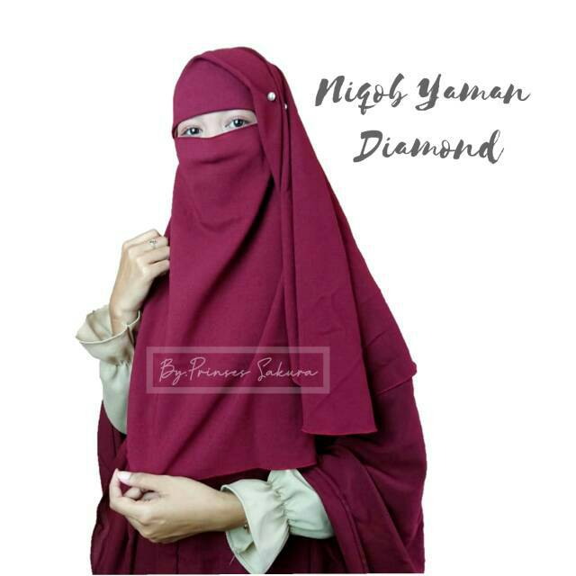 Niqab Cadar Yaman Diamond