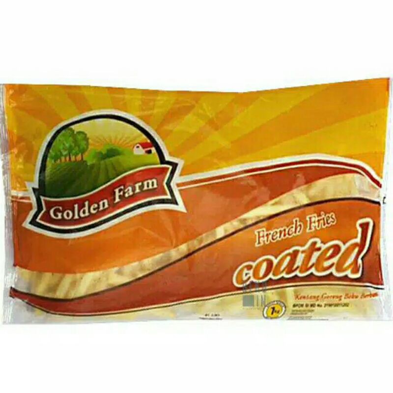 

Golden Farm Coated 1 Kg - French Fries Kentang Goreng
