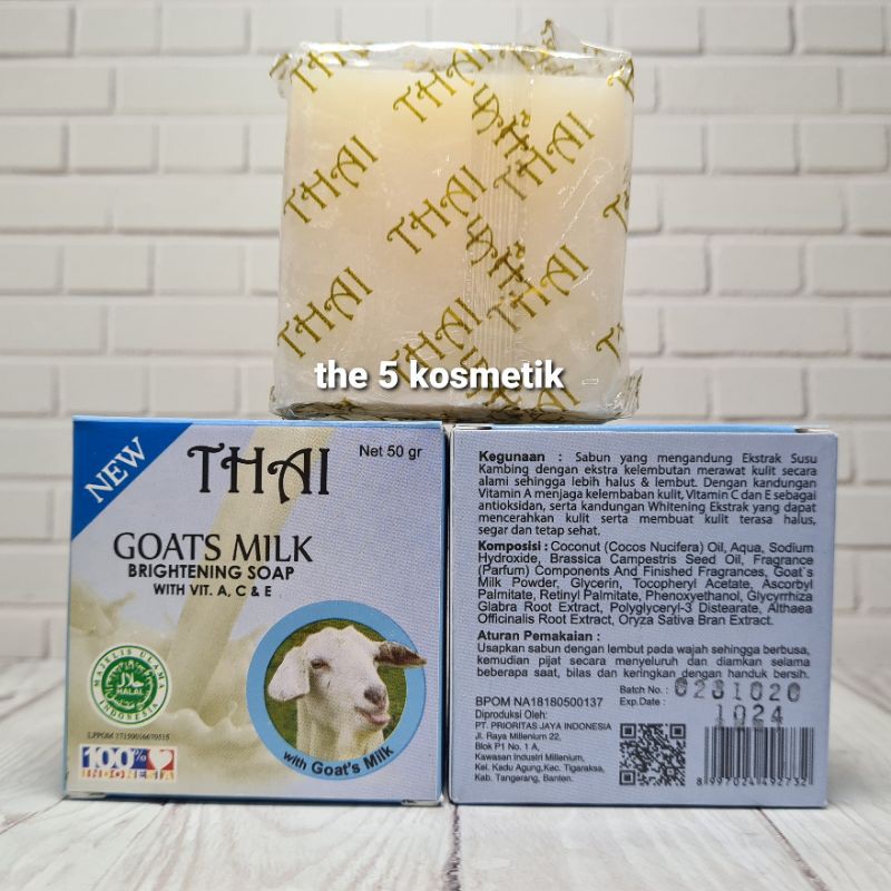 

SABUN THAI GOATS MILK 50gr ORIGINAL