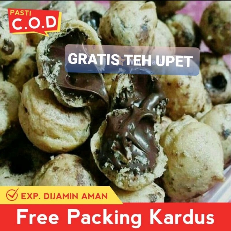 

KUE KERING SUS COKLAT LUMER 100 GR GRATIS TEH/ TERASI/ CANDY