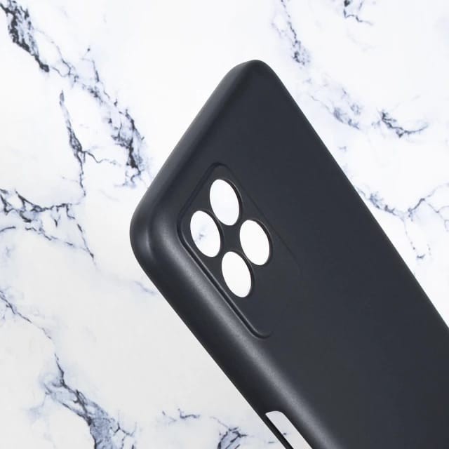 REALME NARZO 50 C25Y CASE SOFTCASE BLACK SLIM MATTE PREMIUM SOFT FULL HITAM SILIKON KARET CASING PROTECT CAMERA COVER PELINDUNG KAMERA