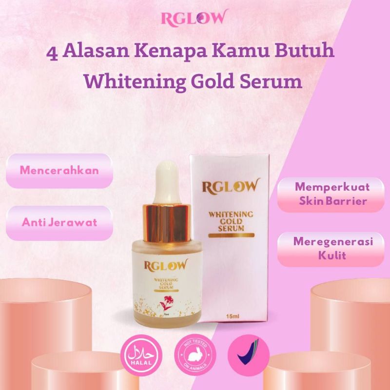 RGLOW SKINCARE - WHITENING GOLD SERUM