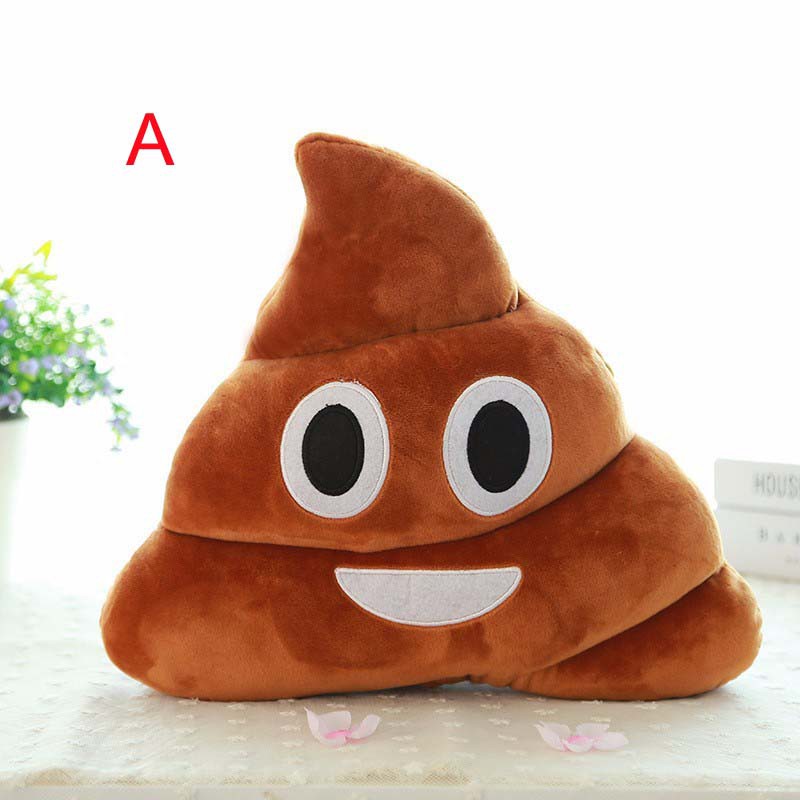 Boneka Bantal Mini Poo, Boneka Taik, iseng Hadiah Ulang Tahun