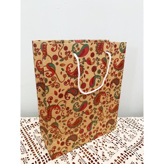 paper bag BATIK paperbag motif ukuran 20 x 25 tas kertas shopping
