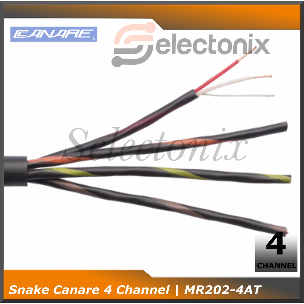 Kabel Snake Canare 4 Channel MR202-4AT [1m]