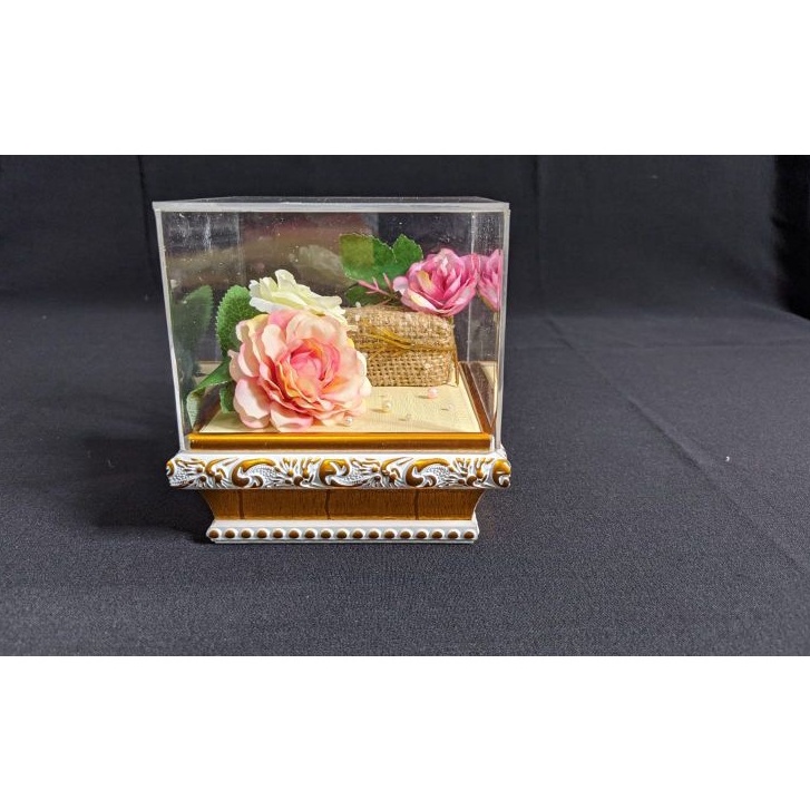 Kotak Cincin Pernikahan/box cincin lamaran/Ring box akrilik /Tempat cincin akrilik