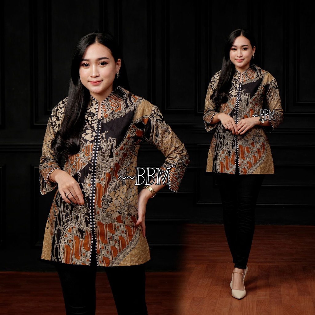 Blouse batik wanita terbaru / Blouse batik wanita /Blouse batik / Blouse batik atasan wanita modern / Blouse batik kekinian / Blouse kantor / Blouse batik kerja / kemeja wanita / baju atasan wanita / Blouse terbaru / blouse batik kantor/ bayar ditempat