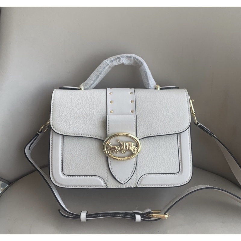 Coach Georgie Crossbody In Signature Canvas (6503)