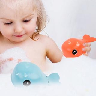 Mainan Mandi Bentuk Ikan Paus Lumba Lumba 3 Warna  Untuk  