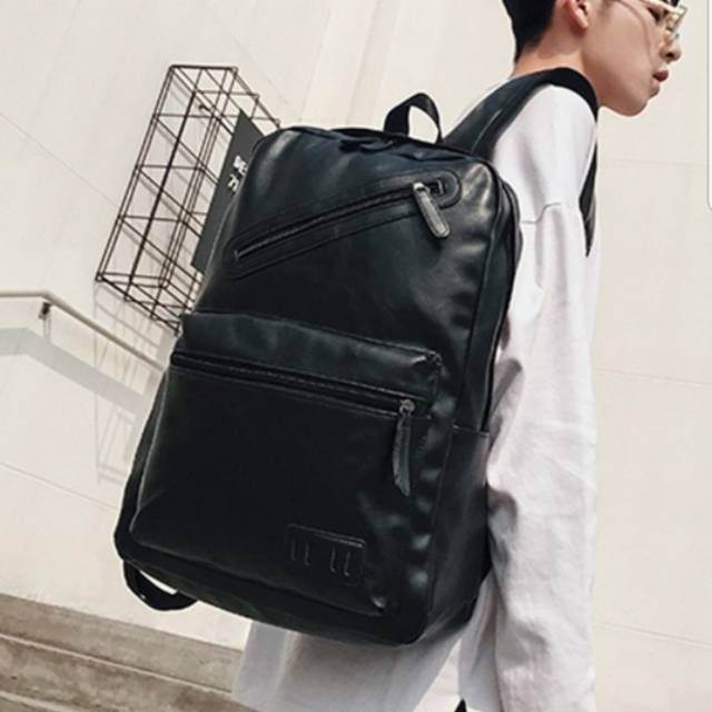 TAS RANSEL KULIT / TAS SANDANG COWOK