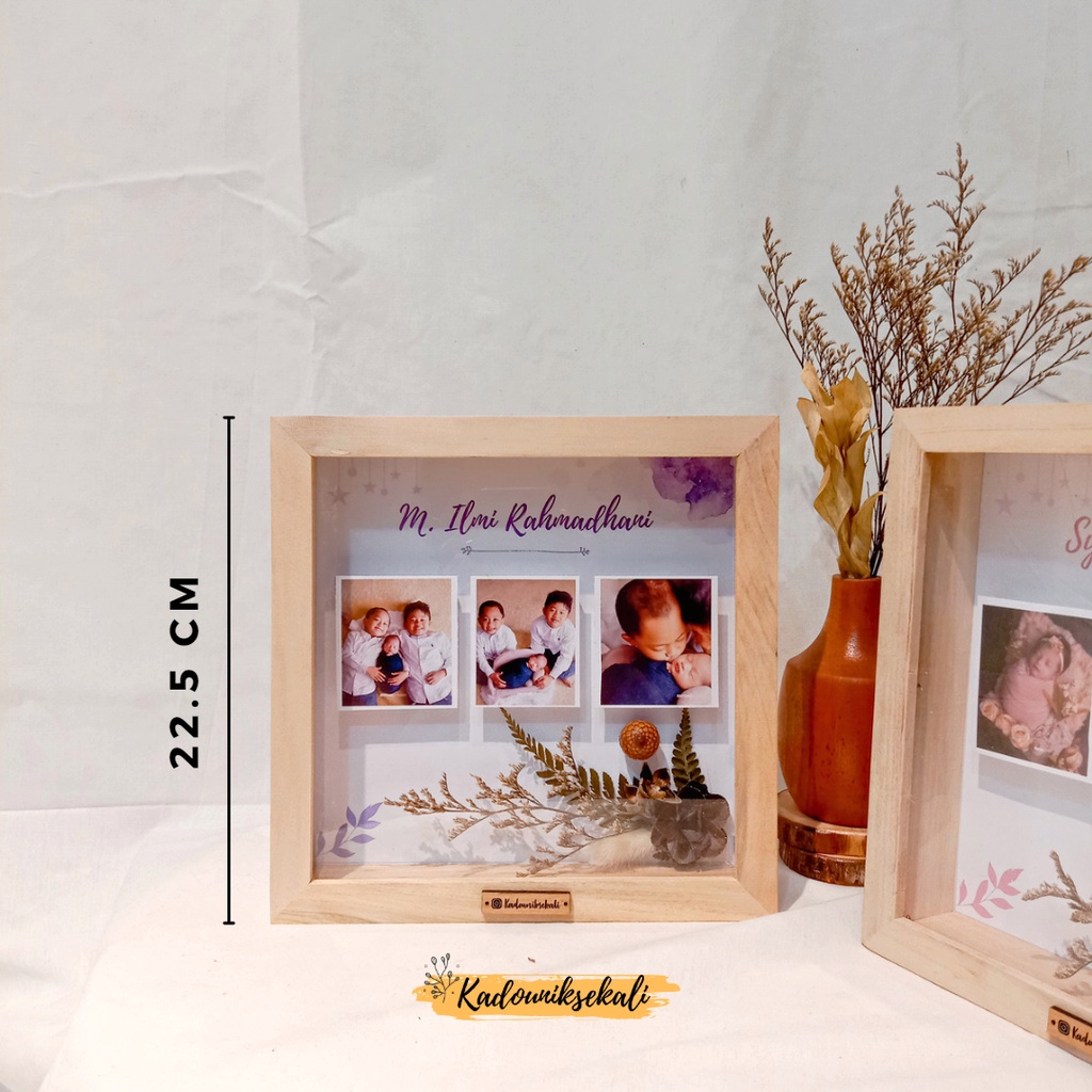 GIFTBOX BABY MEMORIES - KADO RUSTIC 3D