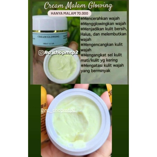 cream malam primaderma normal glowing