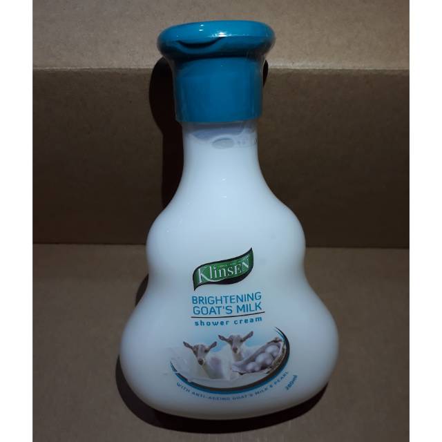 KLINSEN SHOWER CREAM BRIGHTENING GOAT'S MILK / SABUN MANDI KLINSEN / KLINSEN SHOWER CREAM