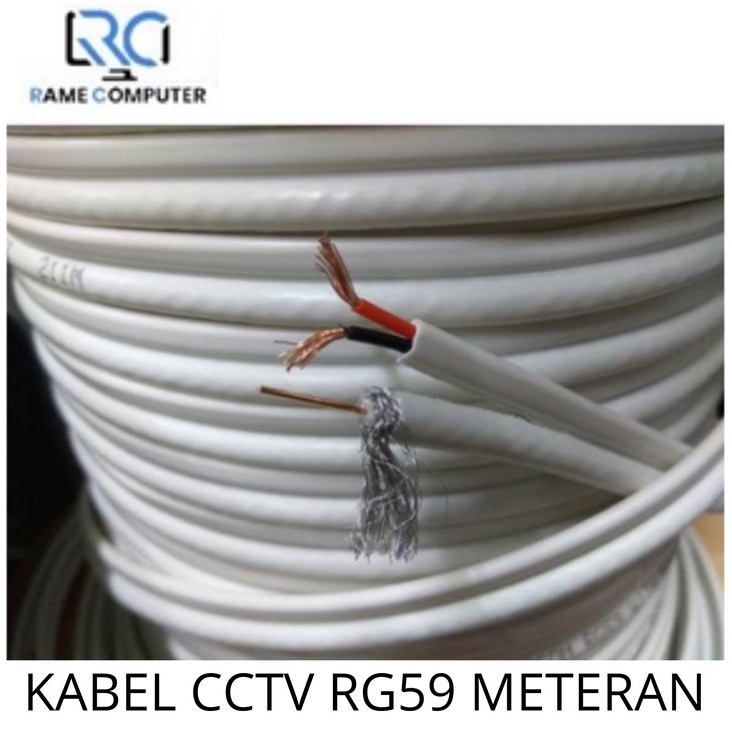 KABEL CCTV RG59+ METERAN ECERAN