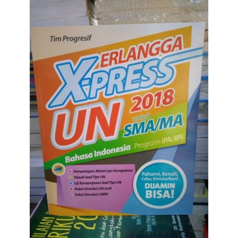

ERLANGGA X-PRESS BAHASA INDONESIA SMA MA 2018