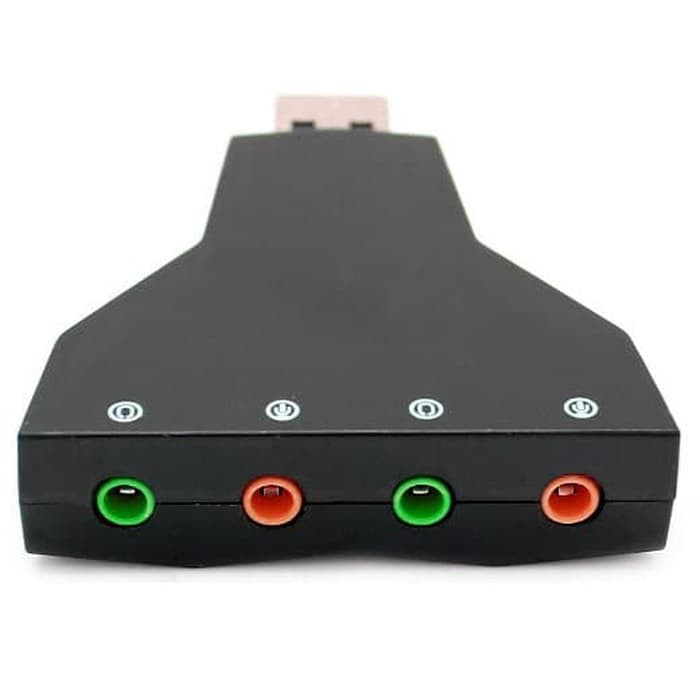 USB Virtual 7.1 Channel Audio Sound Card Adapter with China Chipset