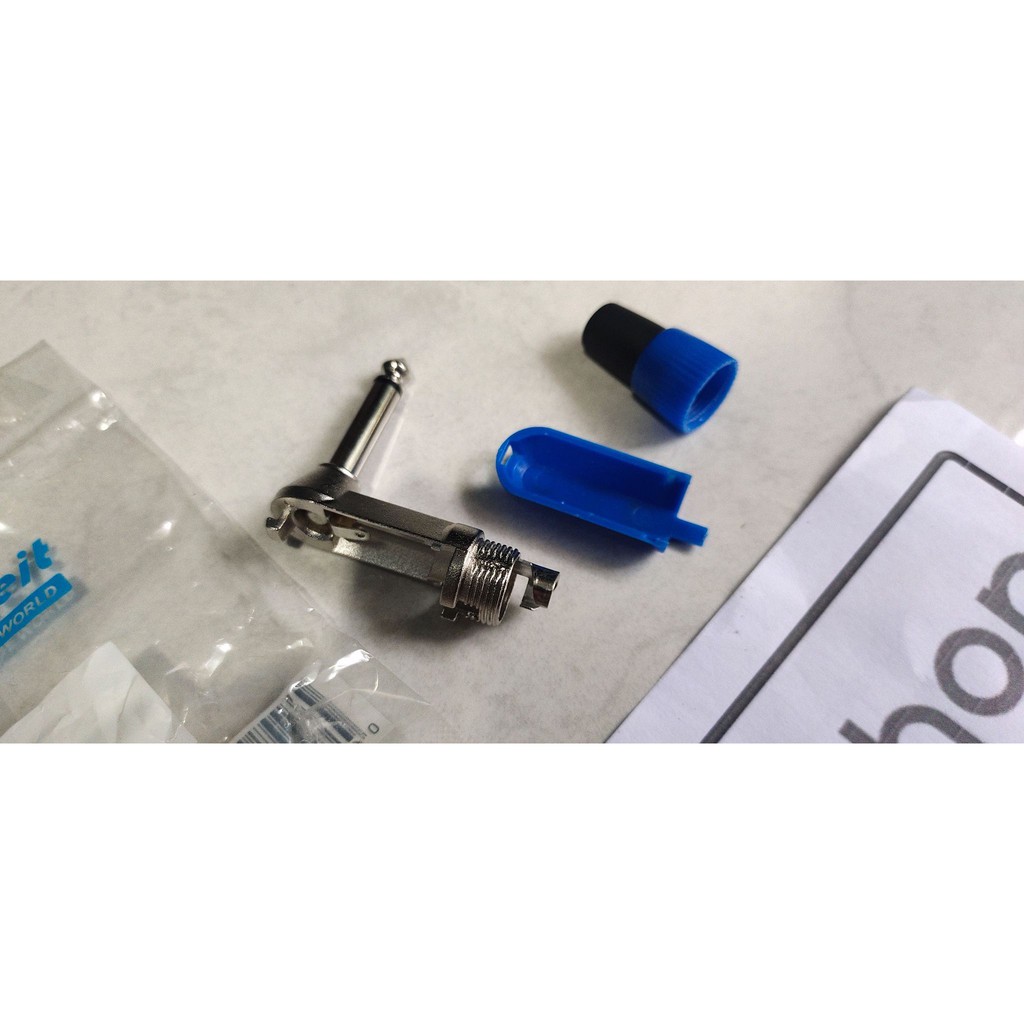 Jack Jeck Akai Mono Fahrenheit L Tekuk D-051 Jack TOA Fahrenheit L Jack 6,5mm Fahrenheit D051 6.5mm