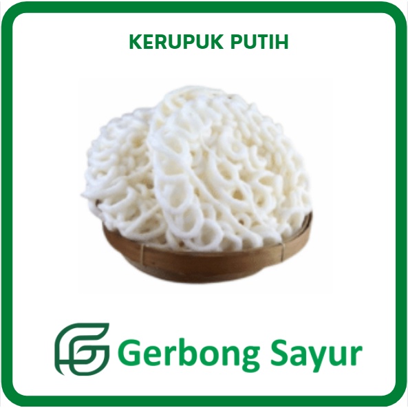 

Kerupuk Krupuk Putih Matang Per bungkus