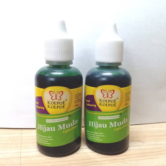 

KOEPOE KOEPOE PEWARNA HIJAU MUDA 30,ML
