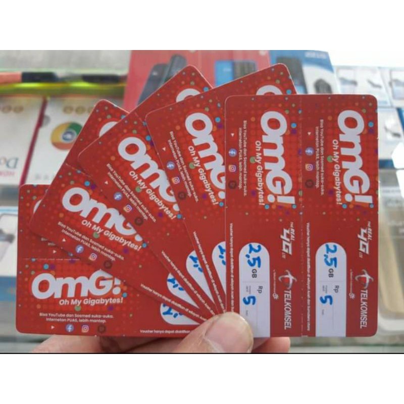 voucher Telkomsel 2,5GB/5hari
