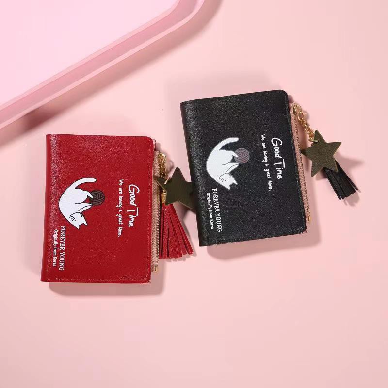 (27AN.ID) Dompet Lipat Wanita AS3011 Dompet Wanita import Murah Lipat Kecil Lucu & Cantik Real Pict-7