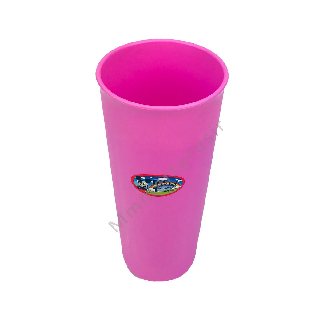 Tantos / Gelas Mickey L / Mug plastik / Pink / 7203B