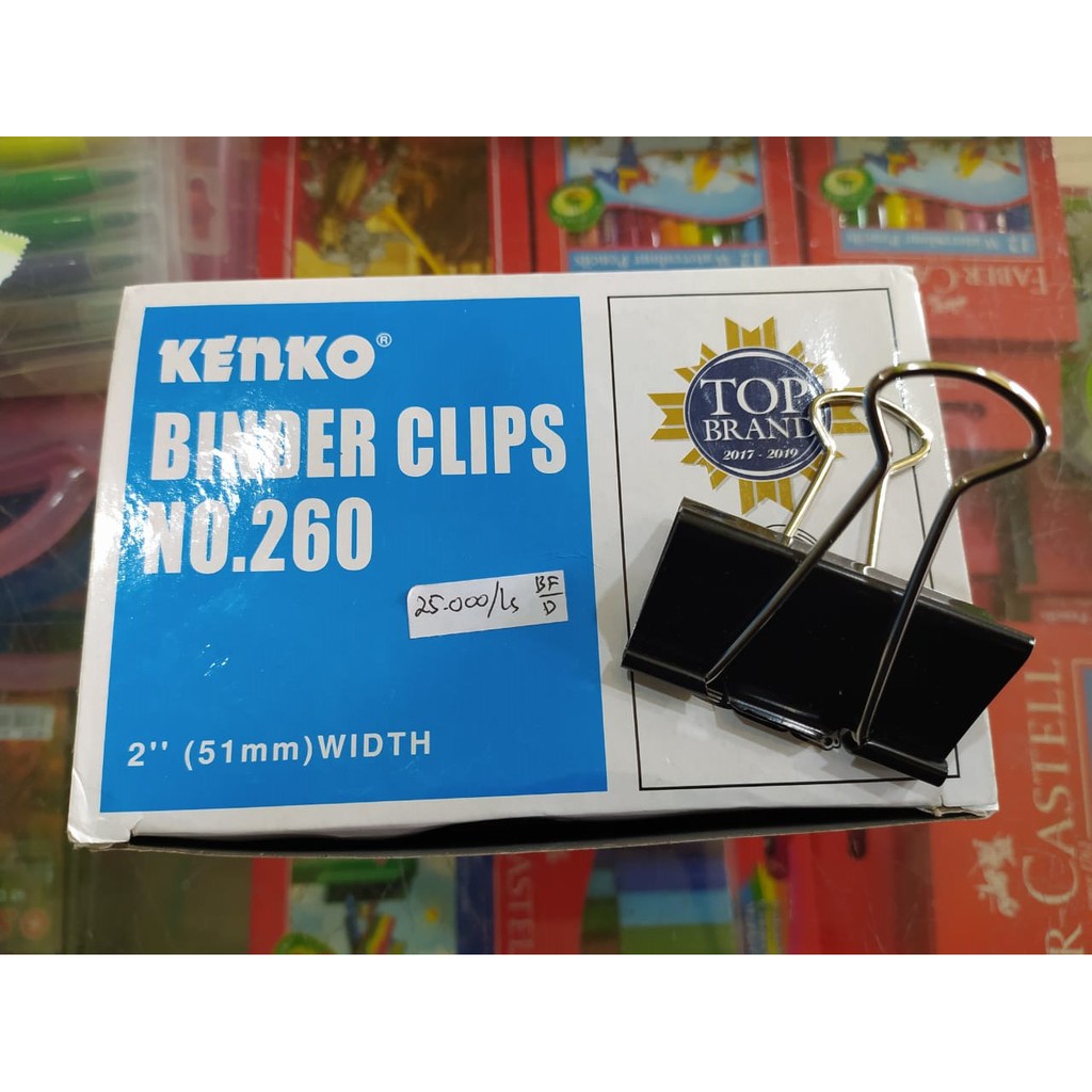 

Binder clip Joyko no. 260 / Penjepit File