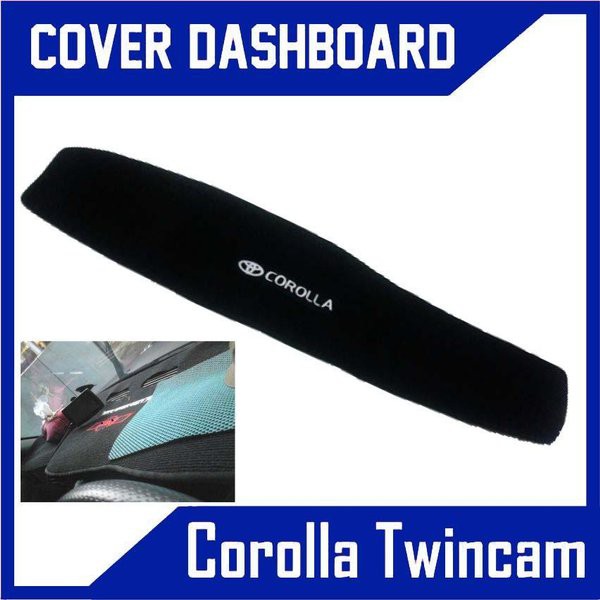 Cover Dashboard Mobil Corolla Twincam  (Variasi Alas Pelindung Penutup) Bahan Karpet Untuk