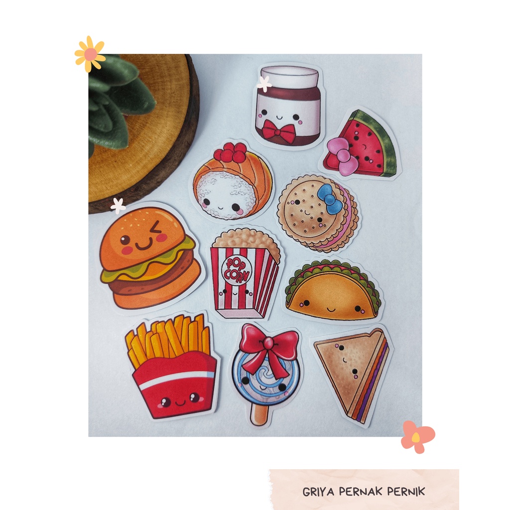 

Pernak Pernik - Stiker Snack Jajanan | Stiker Tumblr Hp