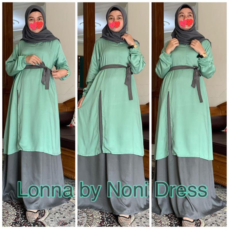 Daster Arab Noni Dress Lonna by Noni Dress Original
