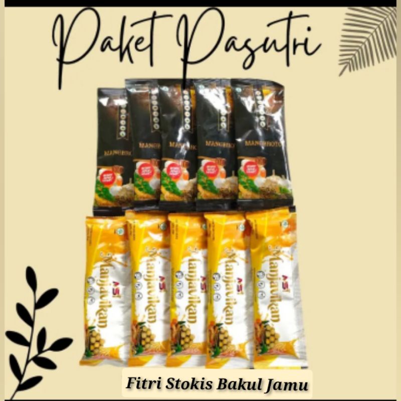 

JAMU PAKET PASUTRI (JAMU HITAM DAN SERBUK KUNING)